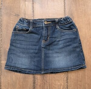 Crazy 8 Blue Denim Skirt Dark Wash Size 6 New Without Tags